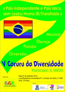 Cartaz Caruru da diversidade