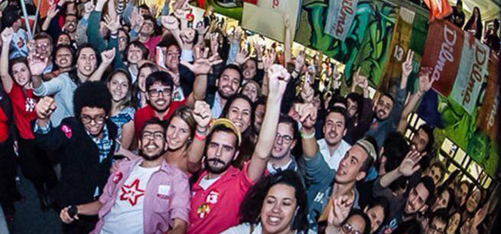 Rousselfie-na-PUC-SP